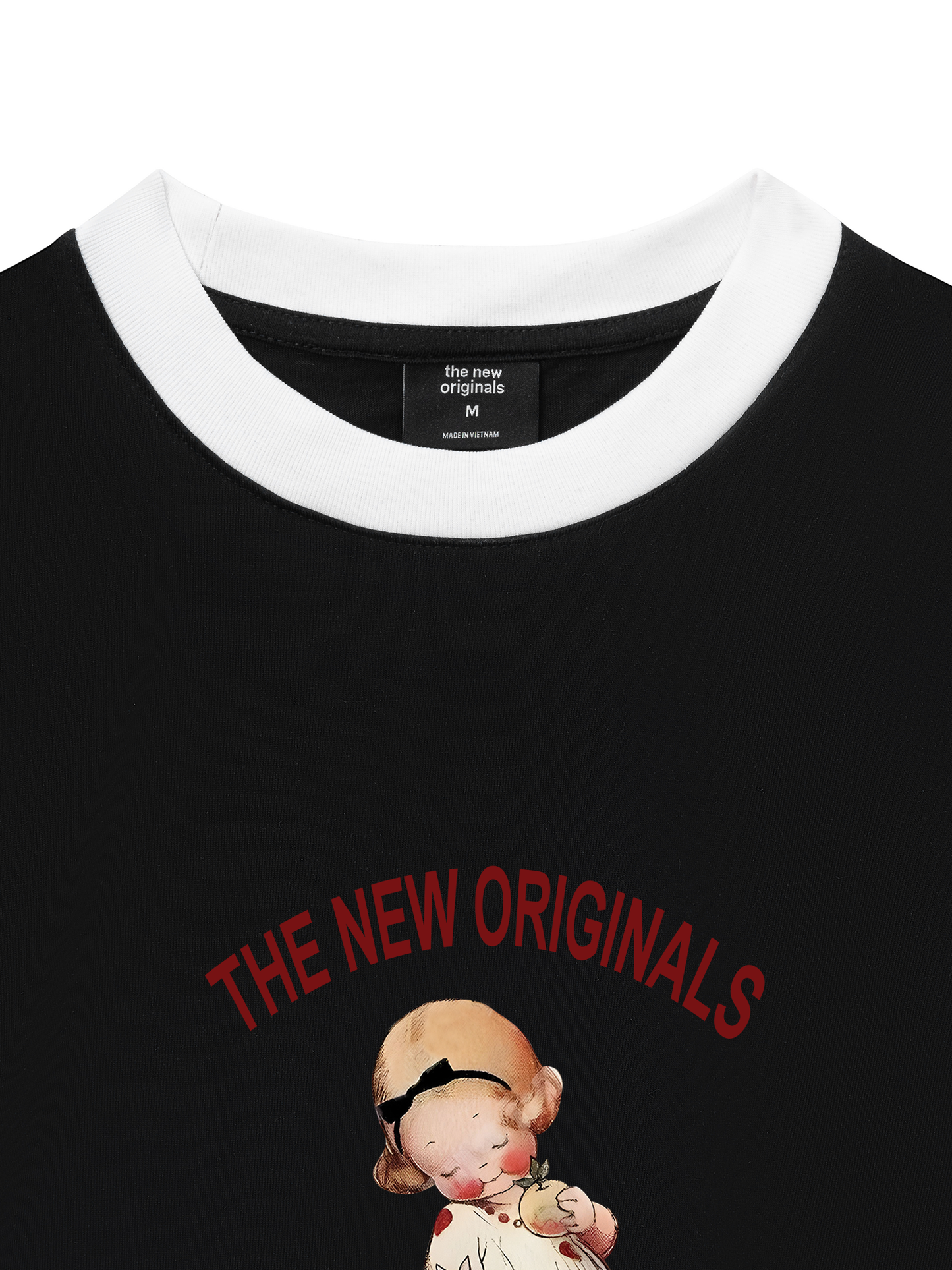 Áo Thun Ringer Relaxed Fit Only Happiness everyday