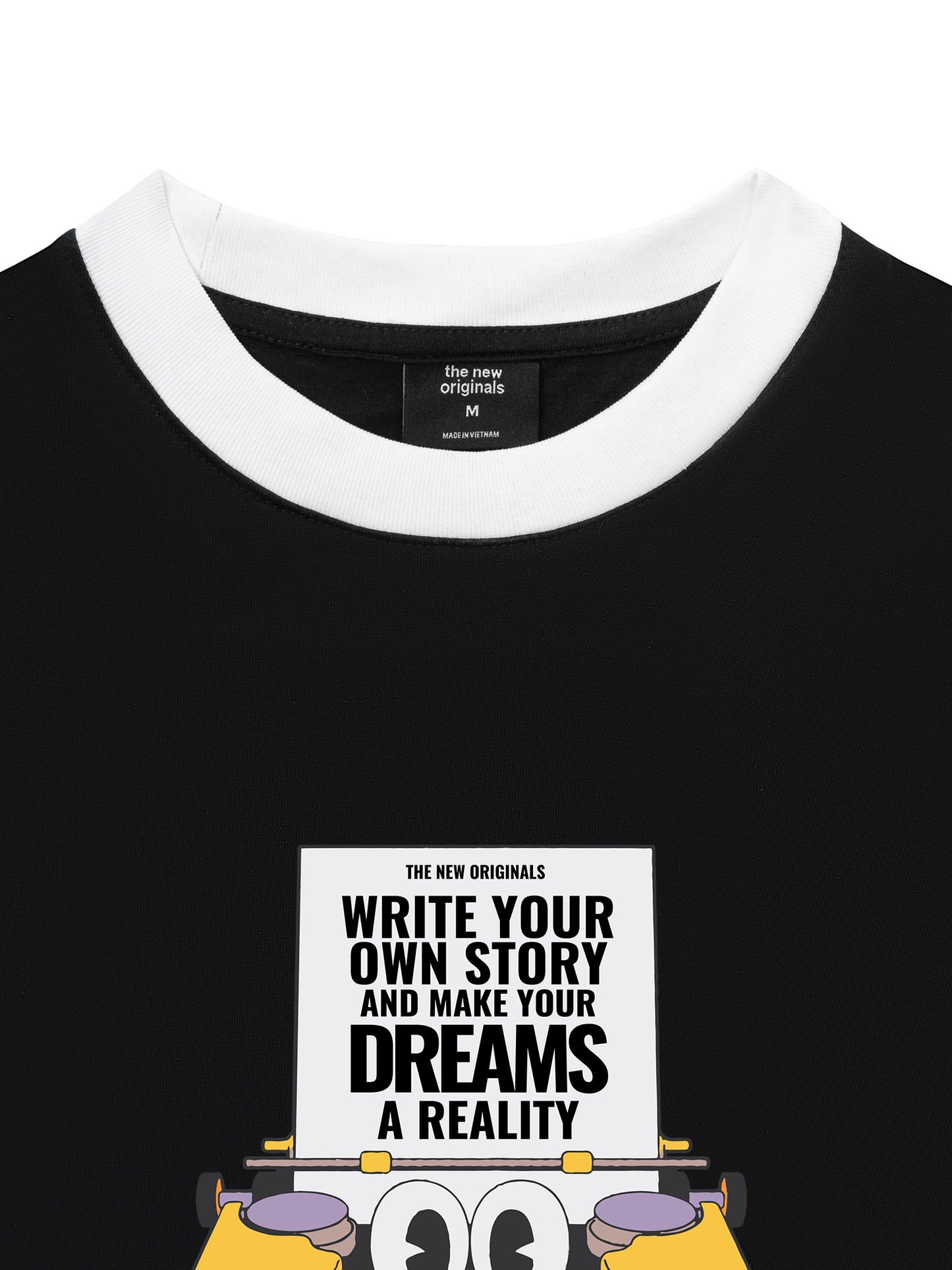 Áo Thun Ringer Relaxed Fit Write Your Own Story