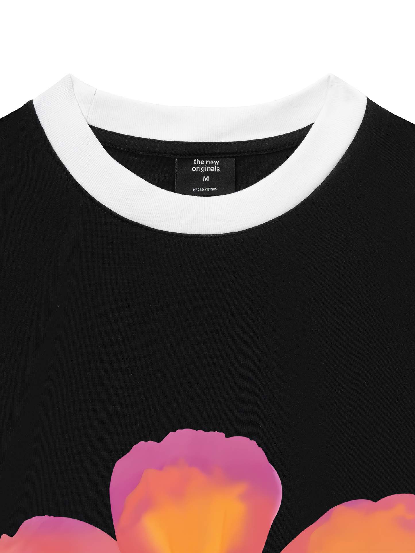 Áo Thun Ringer Relaxed Fit Summer Vibes Hawai Flower