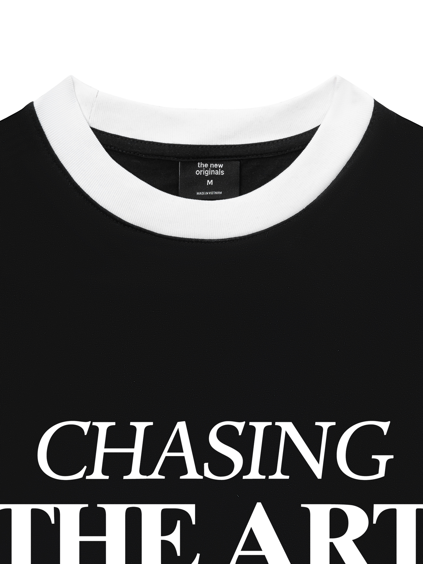 Áo Thun Ringer Relaxed Fit Life Vibe Chasing The Art