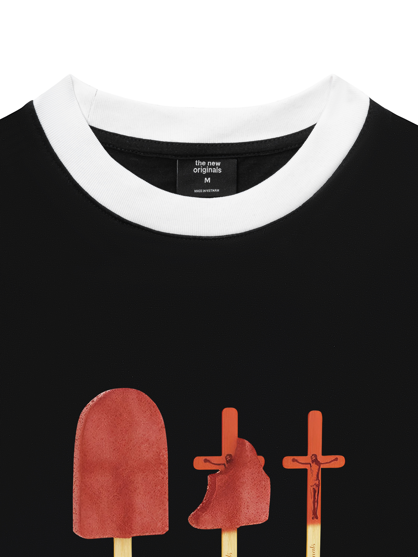Áo Thun Ringer Relaxed Fit - JESUS SAVES