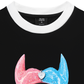 Áo Thun Ringer Relaxed Fit BOUNCE BACK© two-tone devil lip
