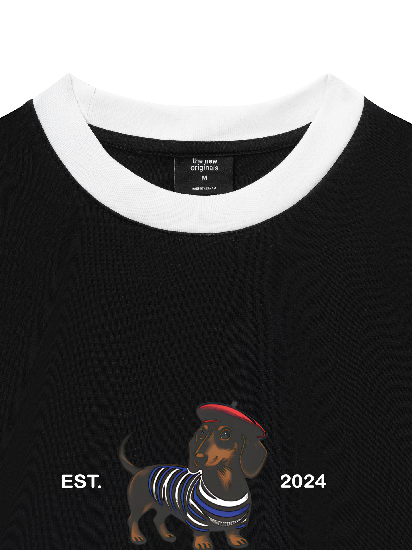 Áo Thun Ringer Relaxed Fit Bonjour Originals