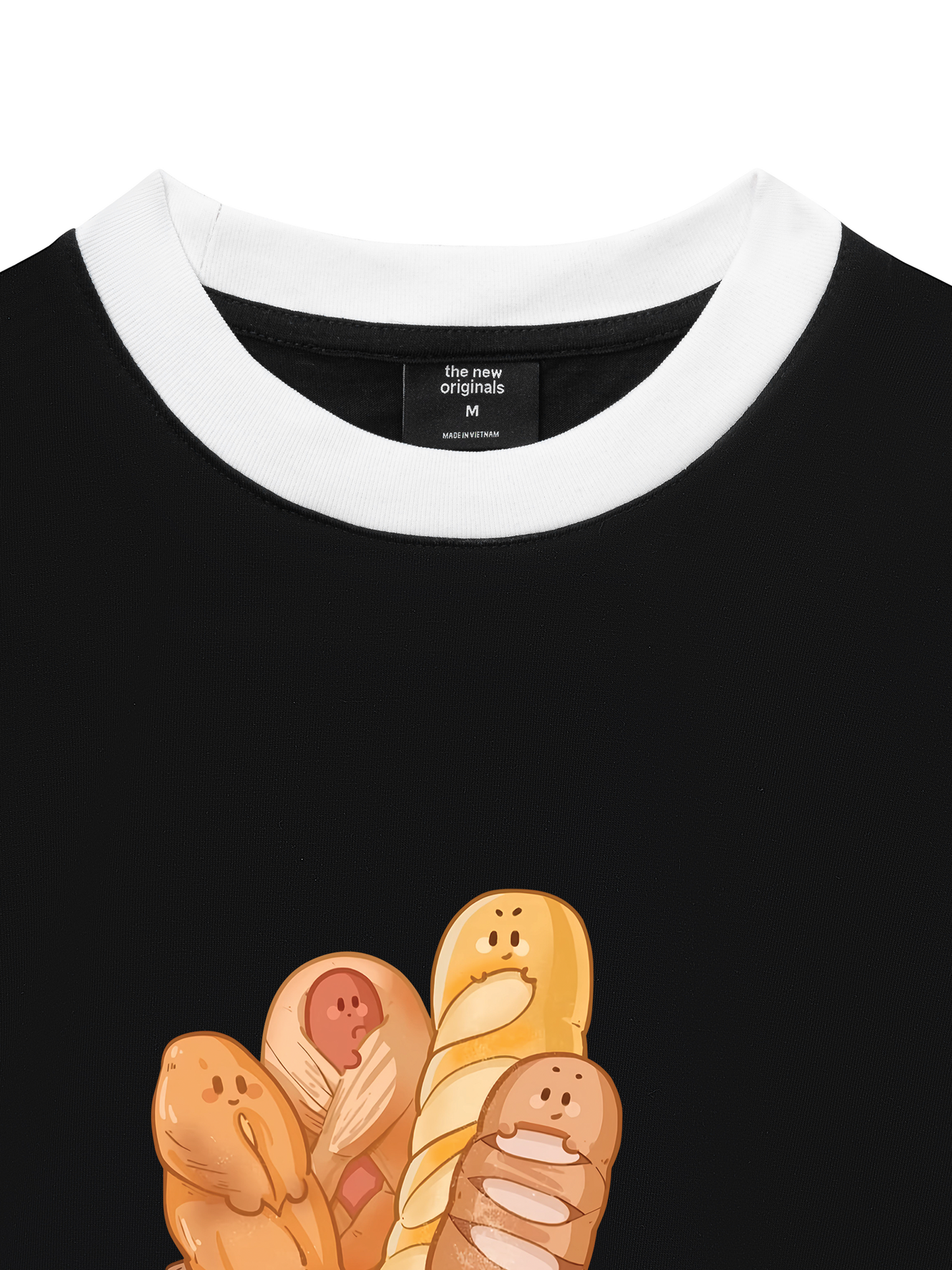 Áo Thun Ringer Relaxed Fit Love Bread