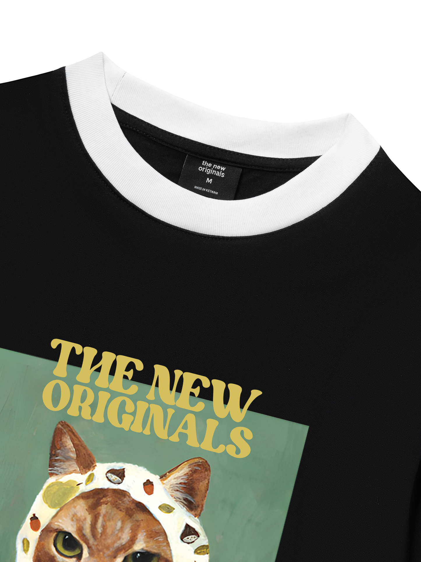 Áo Thun Ringer Relaxed Fit Lady cat