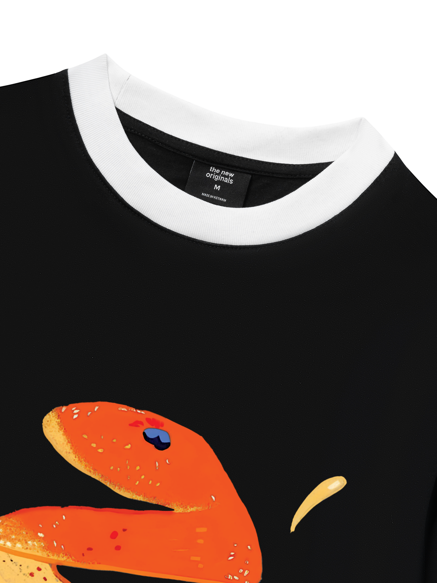 Áo Thun Ringer Relaxed Fit Orange Fruit