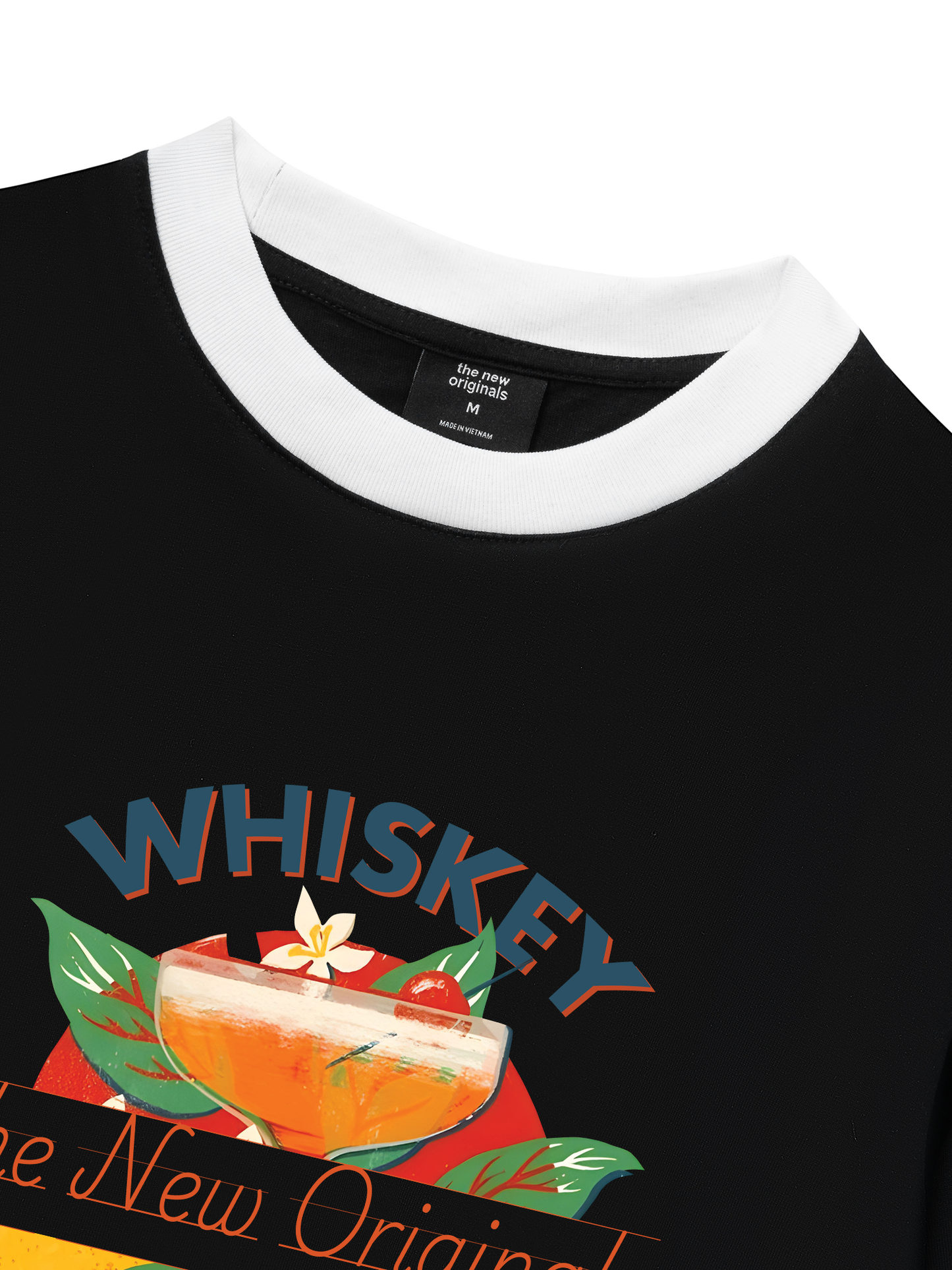 Áo Thun Ringer Relaxed Fit whiskey sour