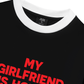 Áo Thun Ringer Relaxed Fit Life Vibe My Girlfriend