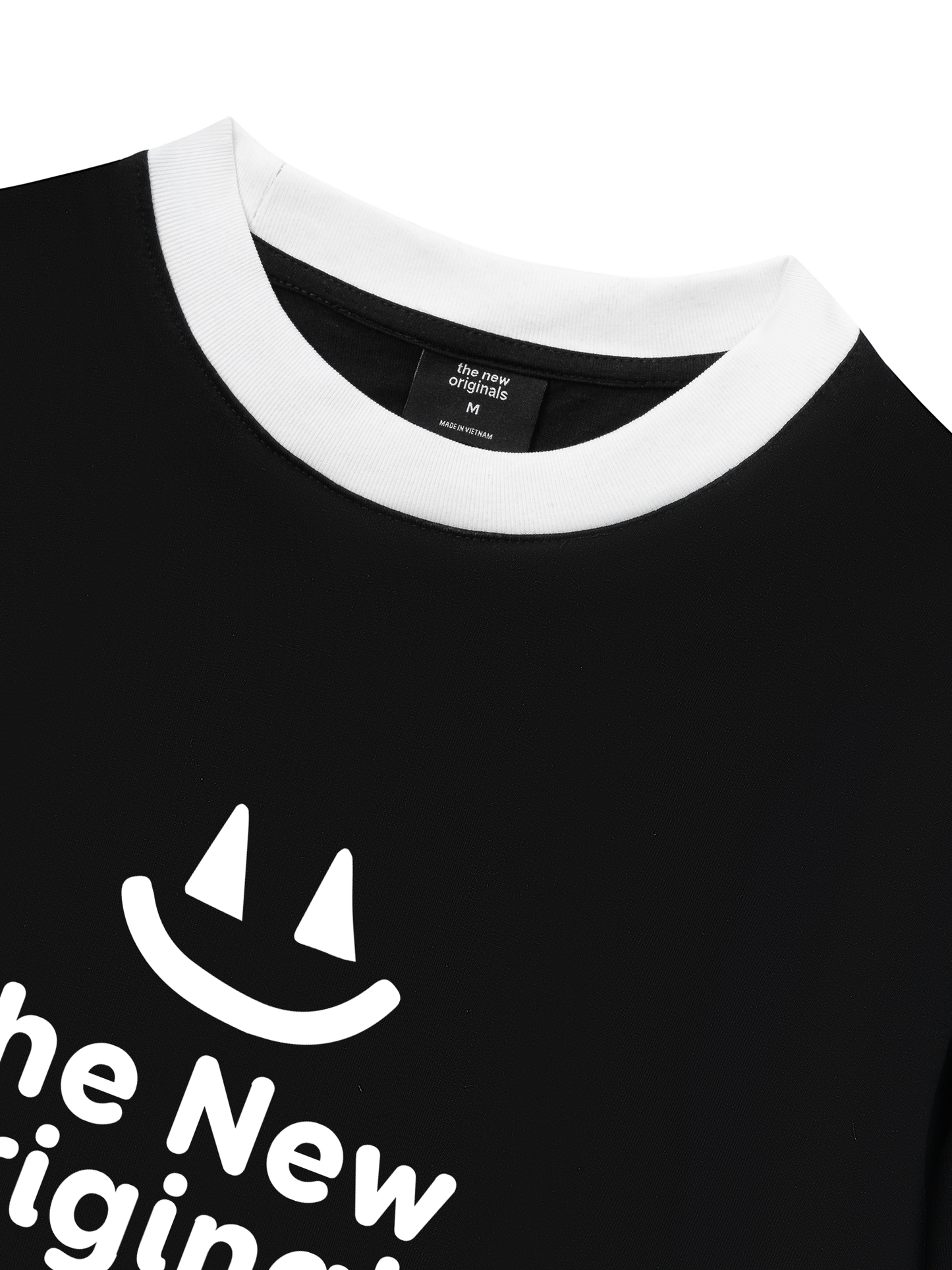 Áo Thun Ringer Relaxed Fit Be Bold Simple Smile