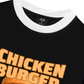 Áo Thun Ringer Relaxed Fit Foody Chicken Burger