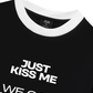 Áo Thun Ringer Relaxed Fit Life Vibe Just Kiss Me