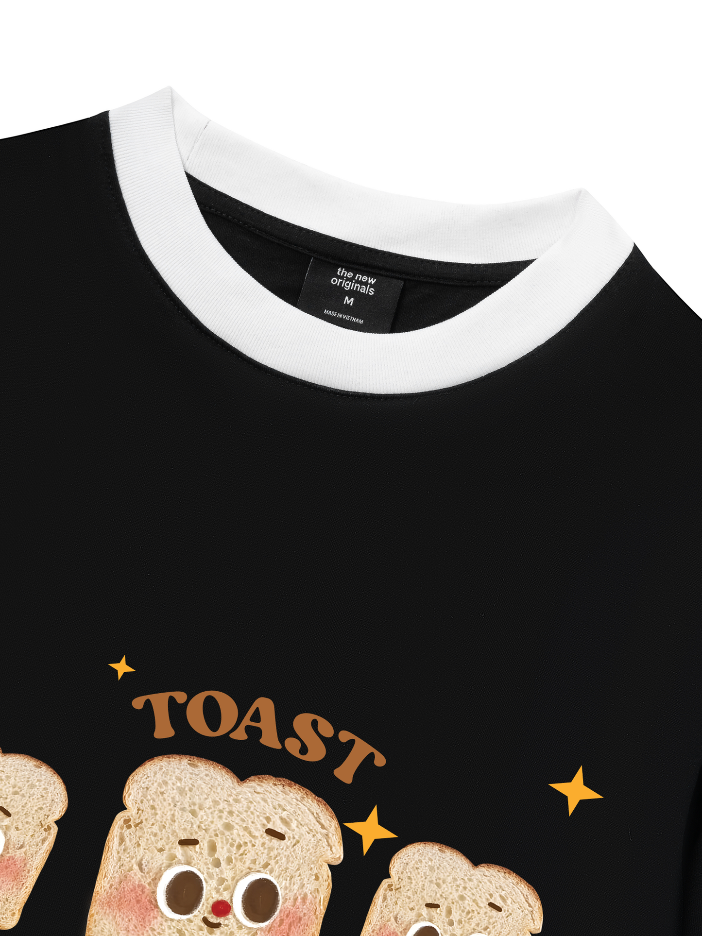 Áo Thun Ringer Relaxed Fit Toast