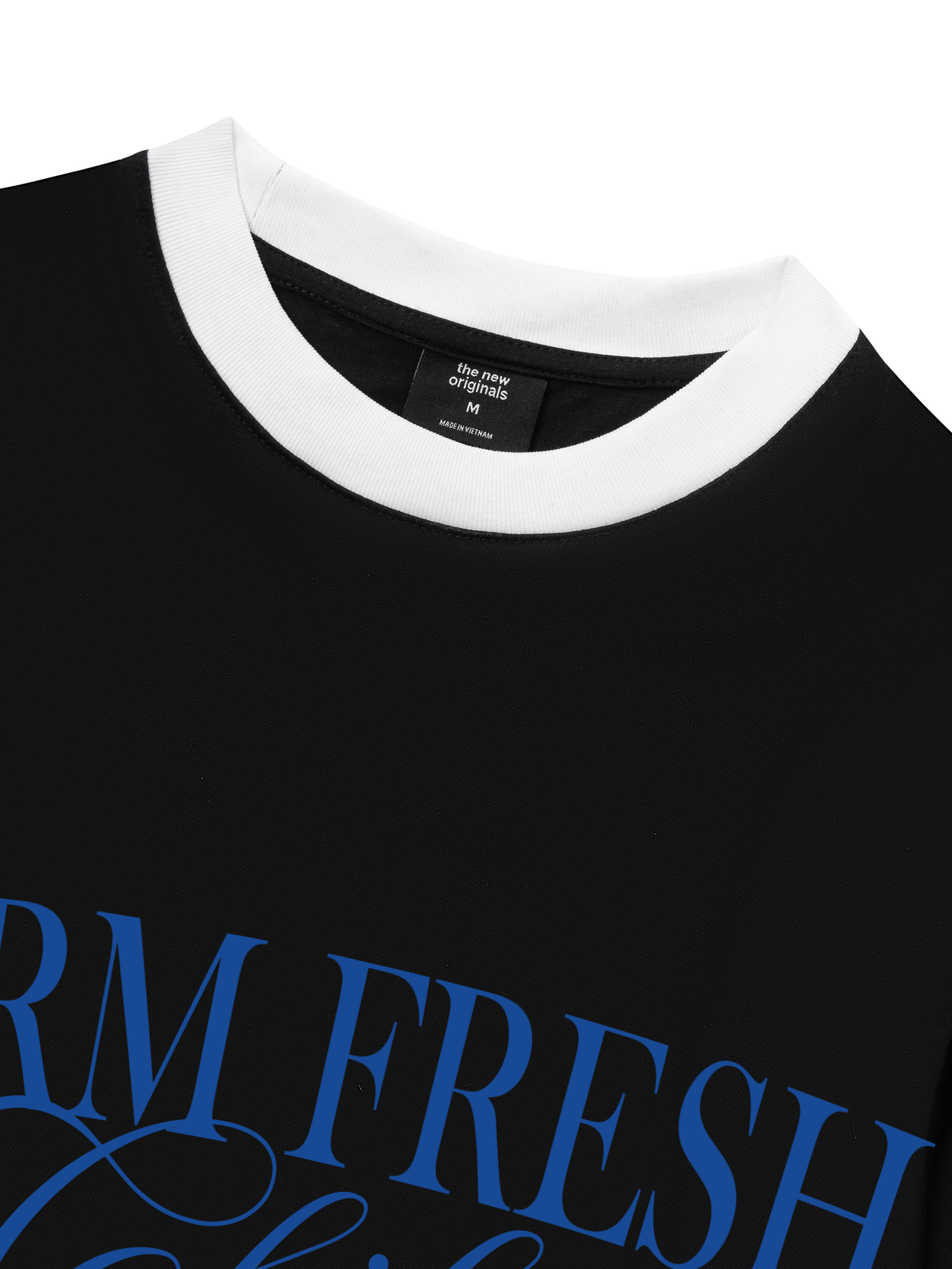 Áo Thun Ringer Relaxed Fit Summer Vibes Farm Fresh Chili