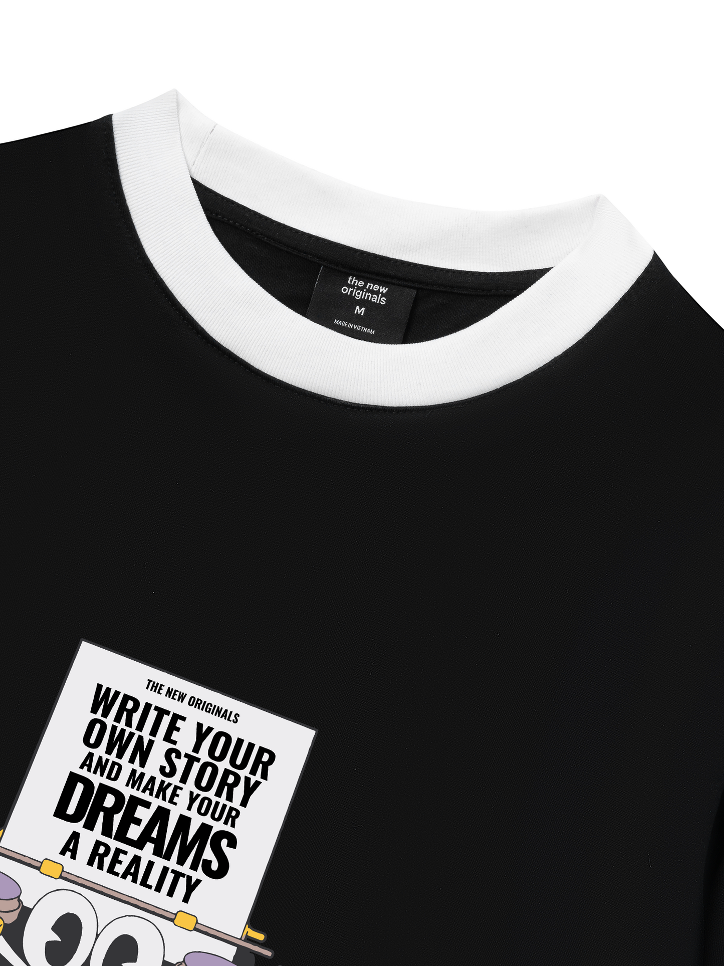 Áo Thun Ringer Relaxed Fit Write Your Own Story