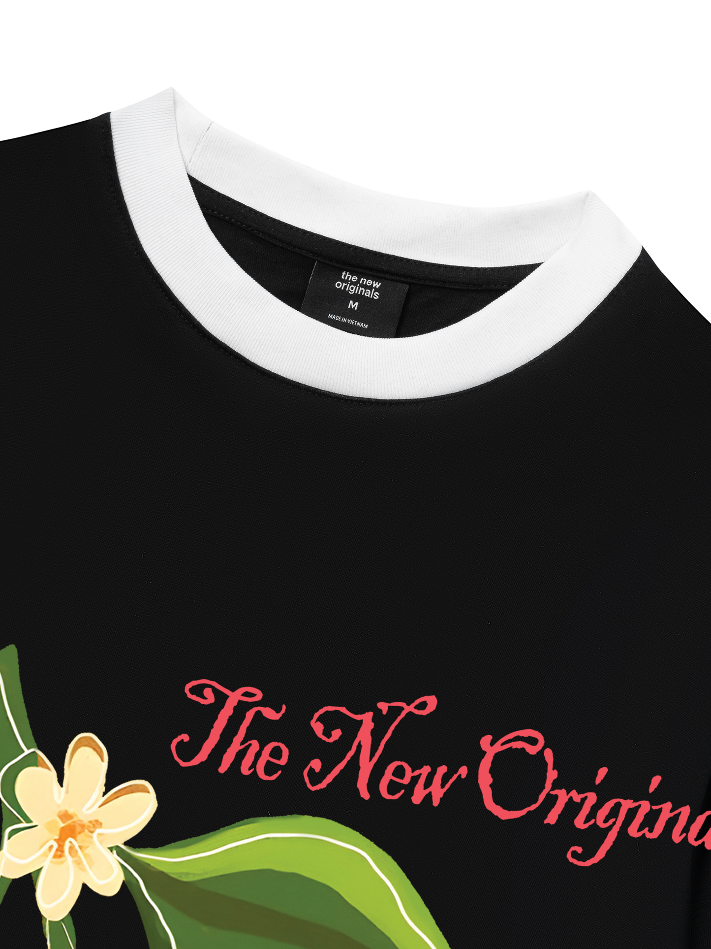 Áo Thun Ringer Relaxed Fit Tropical vibe