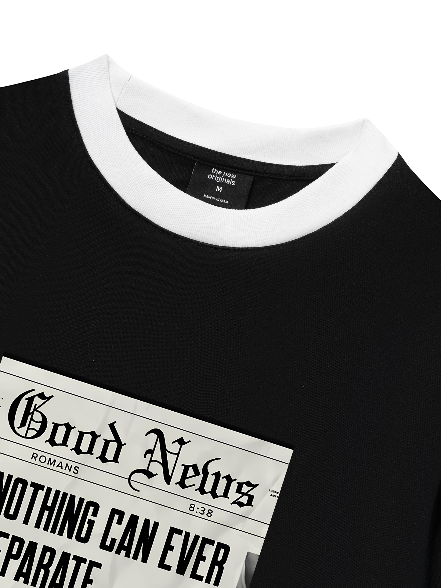 Áo Thun Ringer Relaxed Fit Be Bold Good News