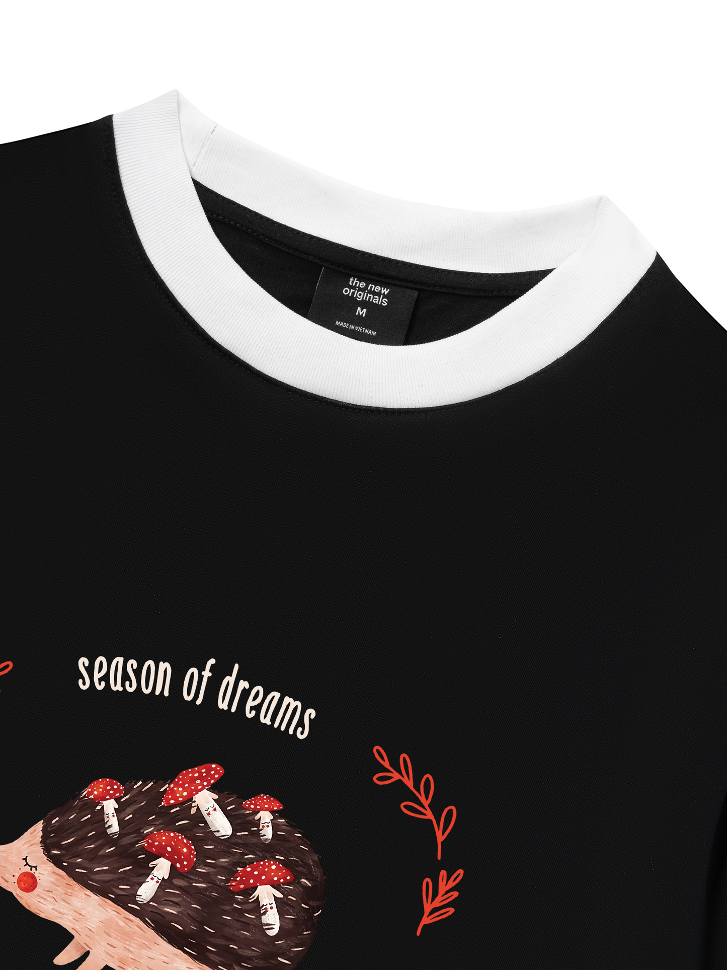 Áo Thun Ringer Relaxed Fit Autumn Season of Dreams