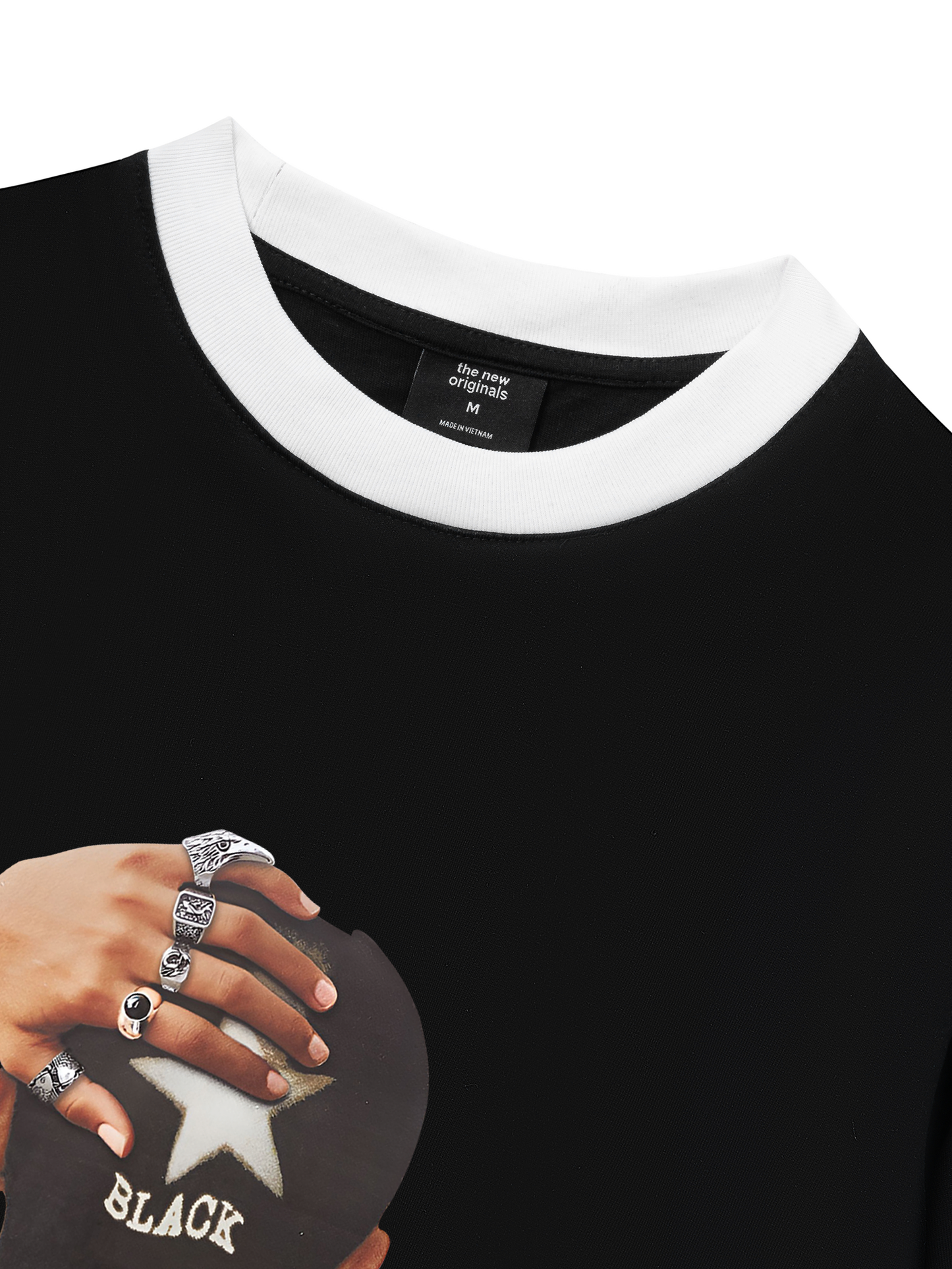 Áo Thun Ringer Relaxed Fit BOUNCE BACK© Star Hairstyle