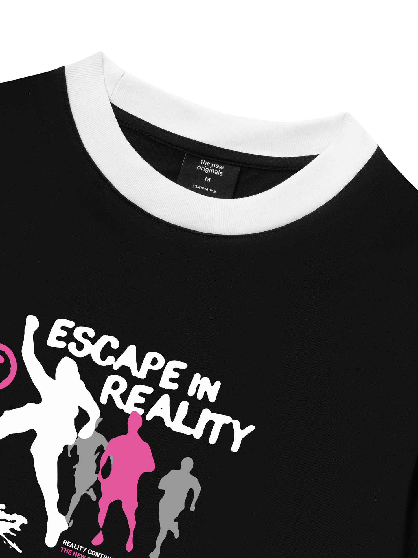 Áo Thun Ringer Relaxed Fit Be Bold Escape In Reality