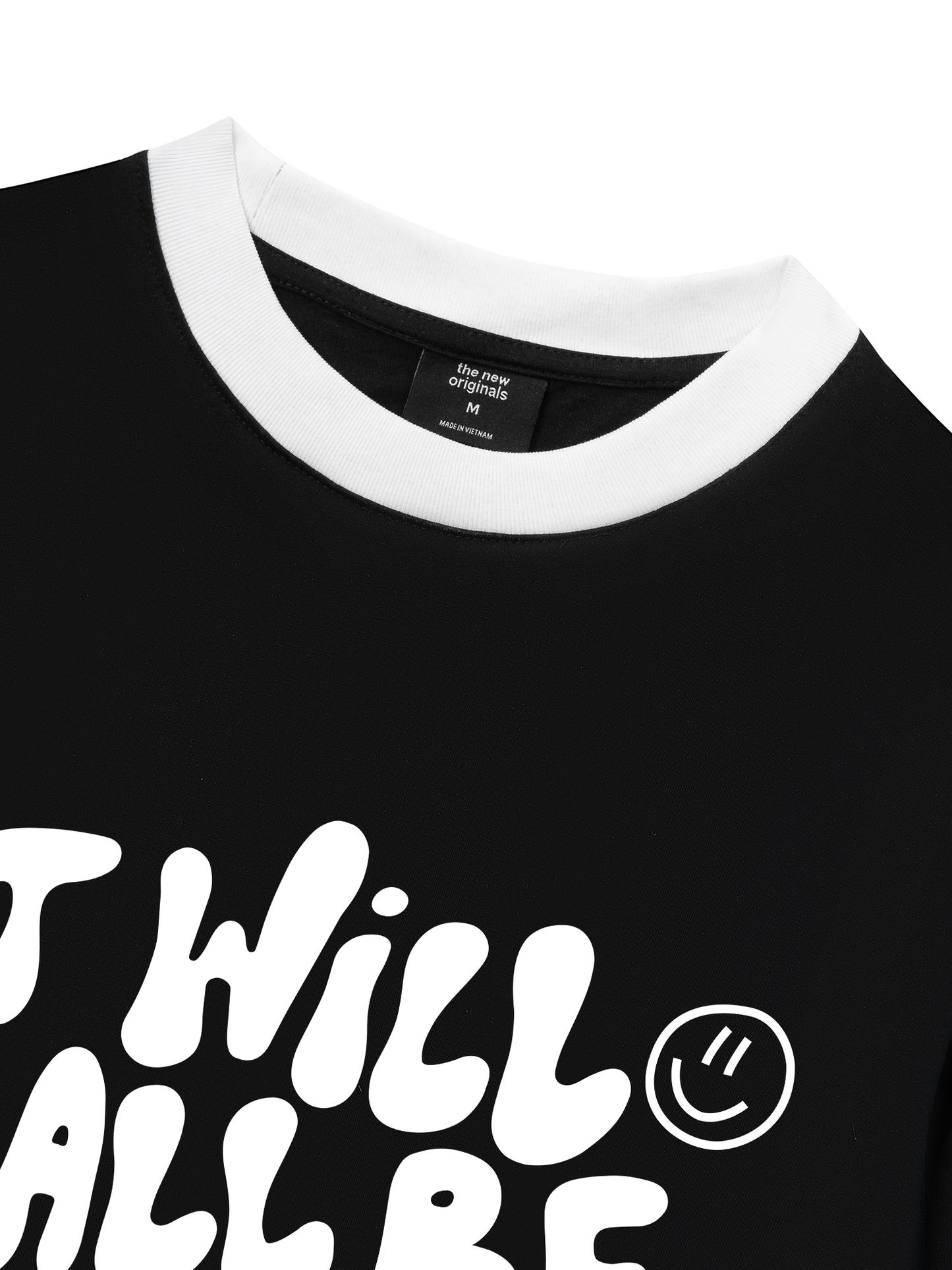 Áo Thun Ringer Relaxed Fit It Will All Be Alright