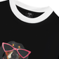 Áo Thun Ringer Relaxed Fit Animal Pink Glasses