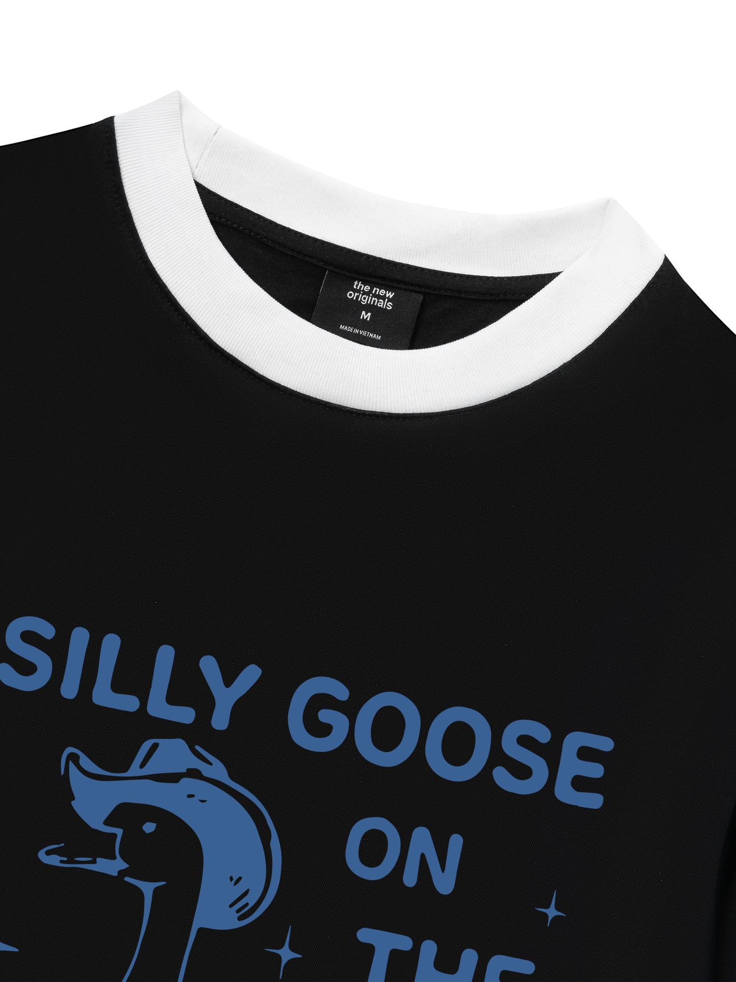 Áo Thun Ringer Relaxed Fit Silly goose