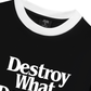 Áo Thun Ringer Relaxed Fit Life Vibe Destroy What Destroy You