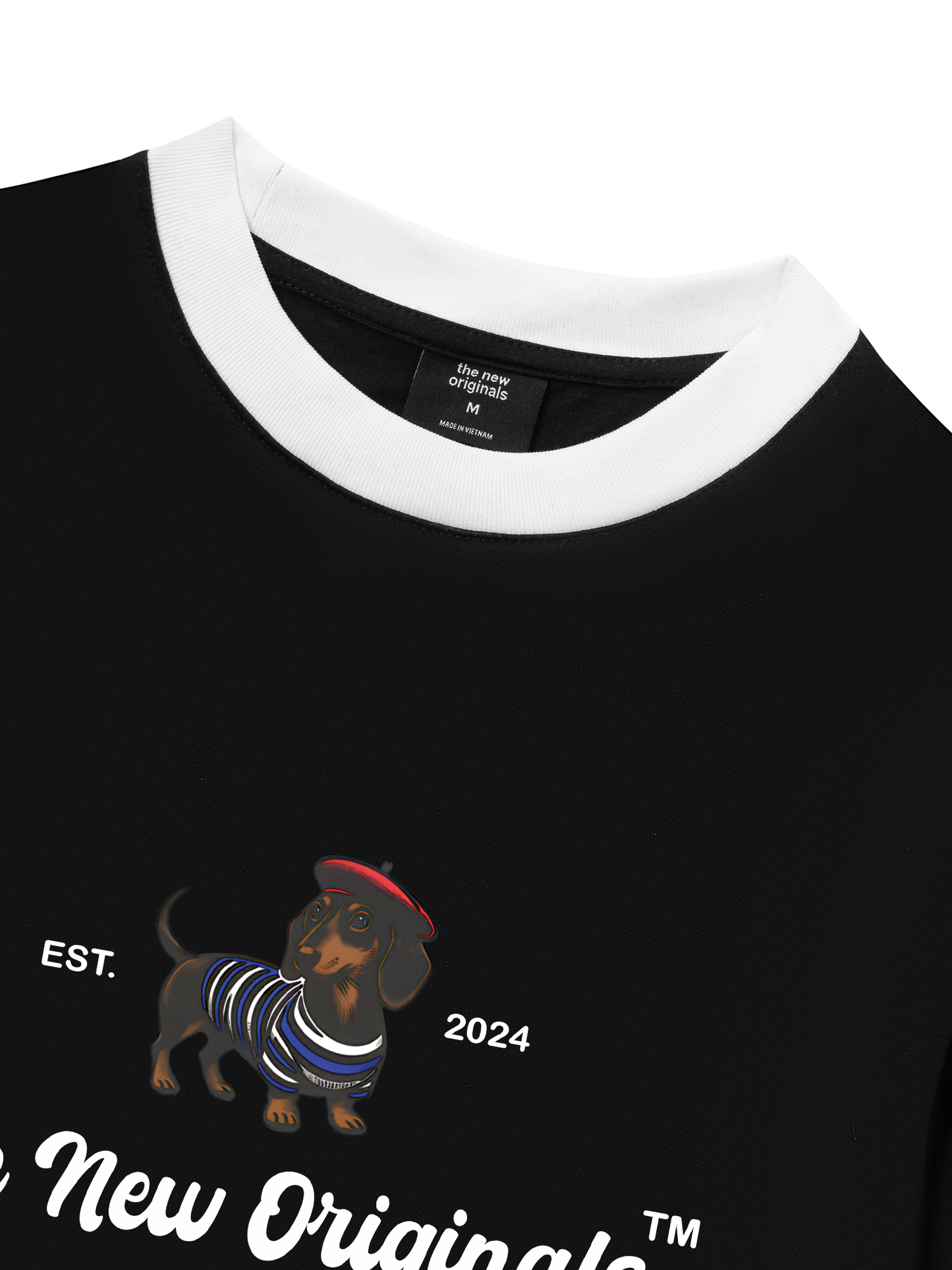 Áo Thun Ringer Relaxed Fit Bonjour Originals