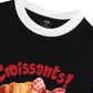 Áo Thun Ringer Relaxed Fit Sweet Pastry Red Bơ Croissant