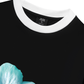 Áo Thun Ringer Relaxed Fit Summer Vibes Souble Blue Flower