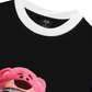 Áo Thun Ringer Relaxed Fit Animal Mood Pink Meow