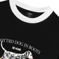 Áo Thun Ringer Relaxed Fit Animal Cute Puppy Yellow Boots