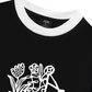 Áo Thun Ringer Relaxed Fit Coffee & Flowers Oversized
