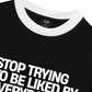 Áo Thun Ringer Relaxed Fit Life Vibe Be Yourself