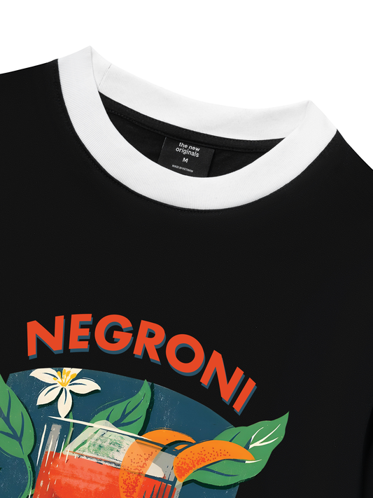 Áo Thun Ringer Relaxed Fit NEGRONI
