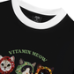 Áo Thun Ringer Relaxed Fit Vitamin Meow