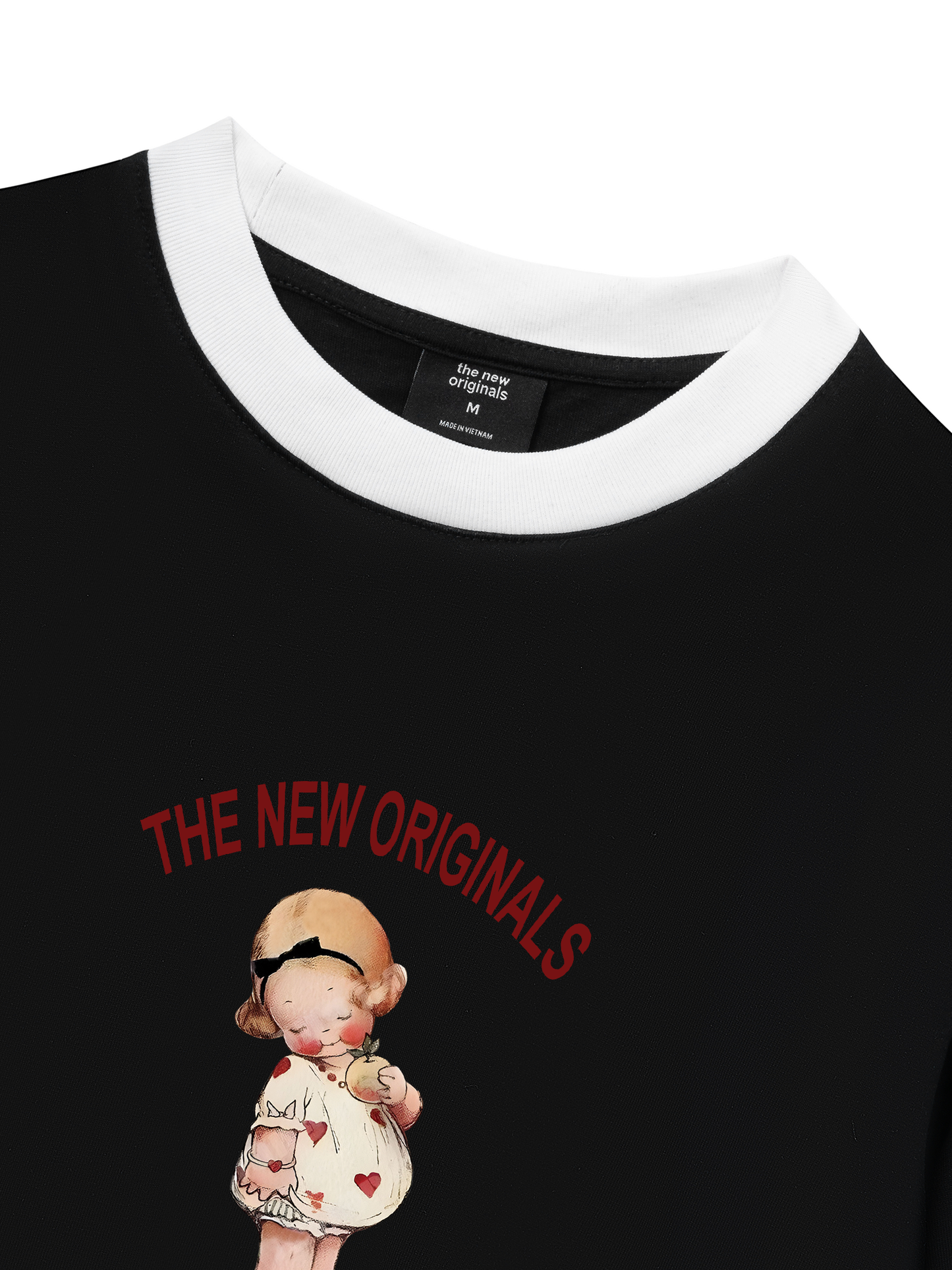 Áo Thun Ringer Relaxed Fit Only Happiness everyday