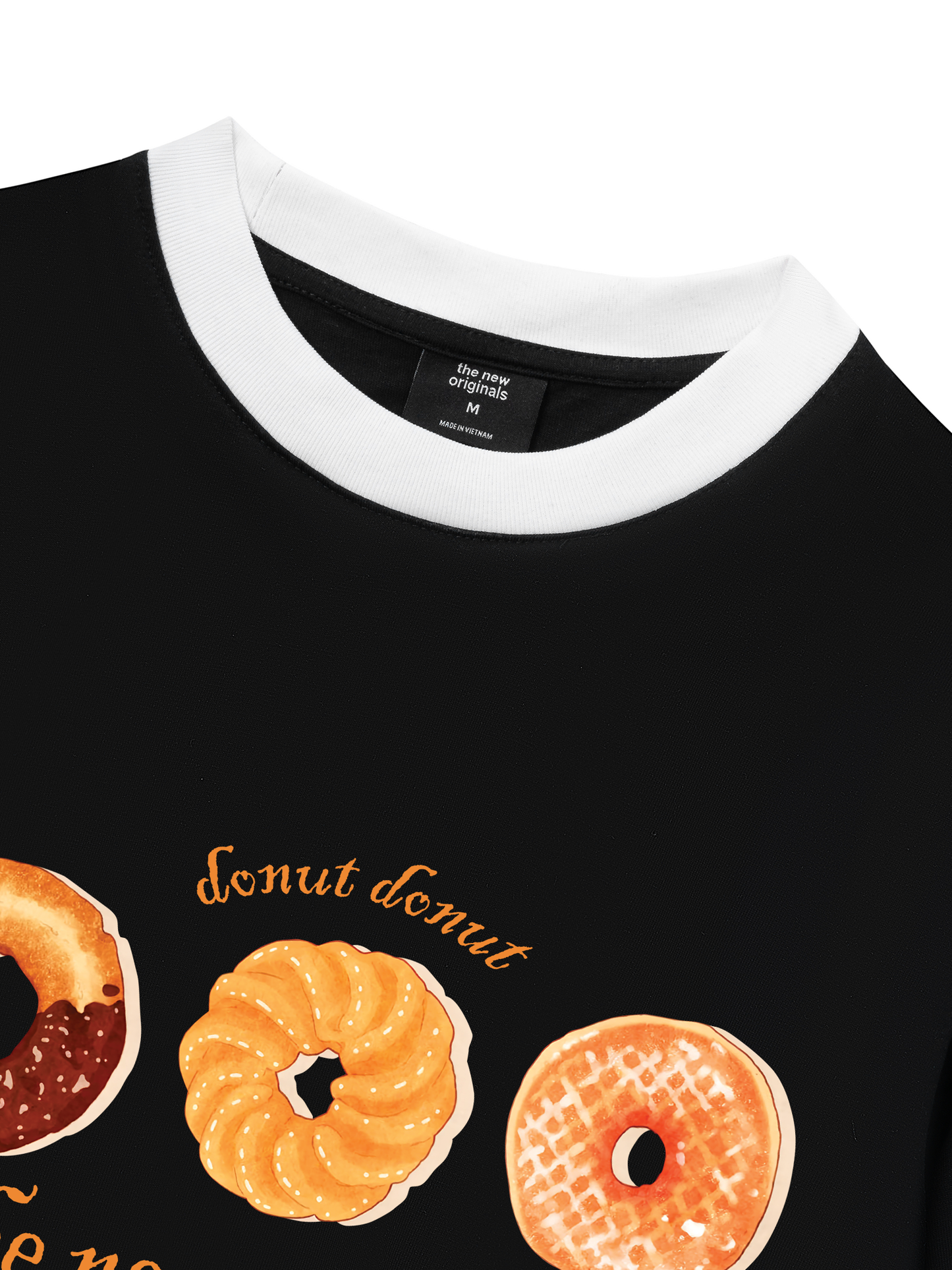 Áo Thun Ringer Relaxed Fit Donut