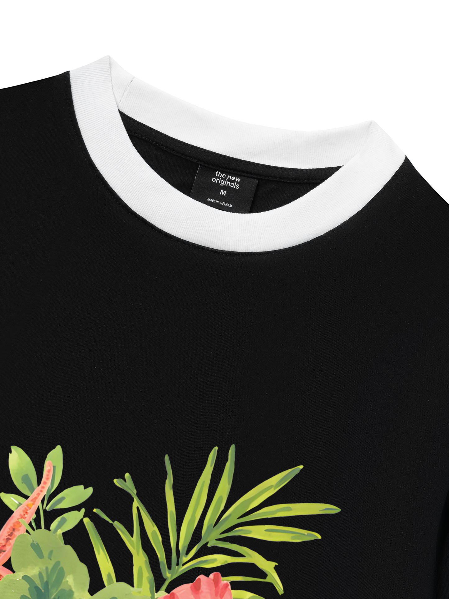 Áo Thun Ringer Relaxed Fit Nature & Summer