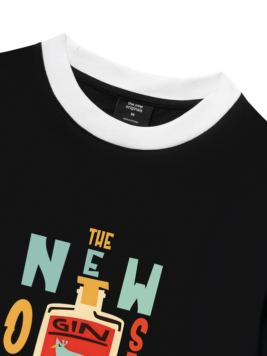 Áo Thun Ringer Relaxed Fit GIN