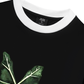 Áo Thun Ringer Relaxed Fit Tropical Alocasia Leaf
