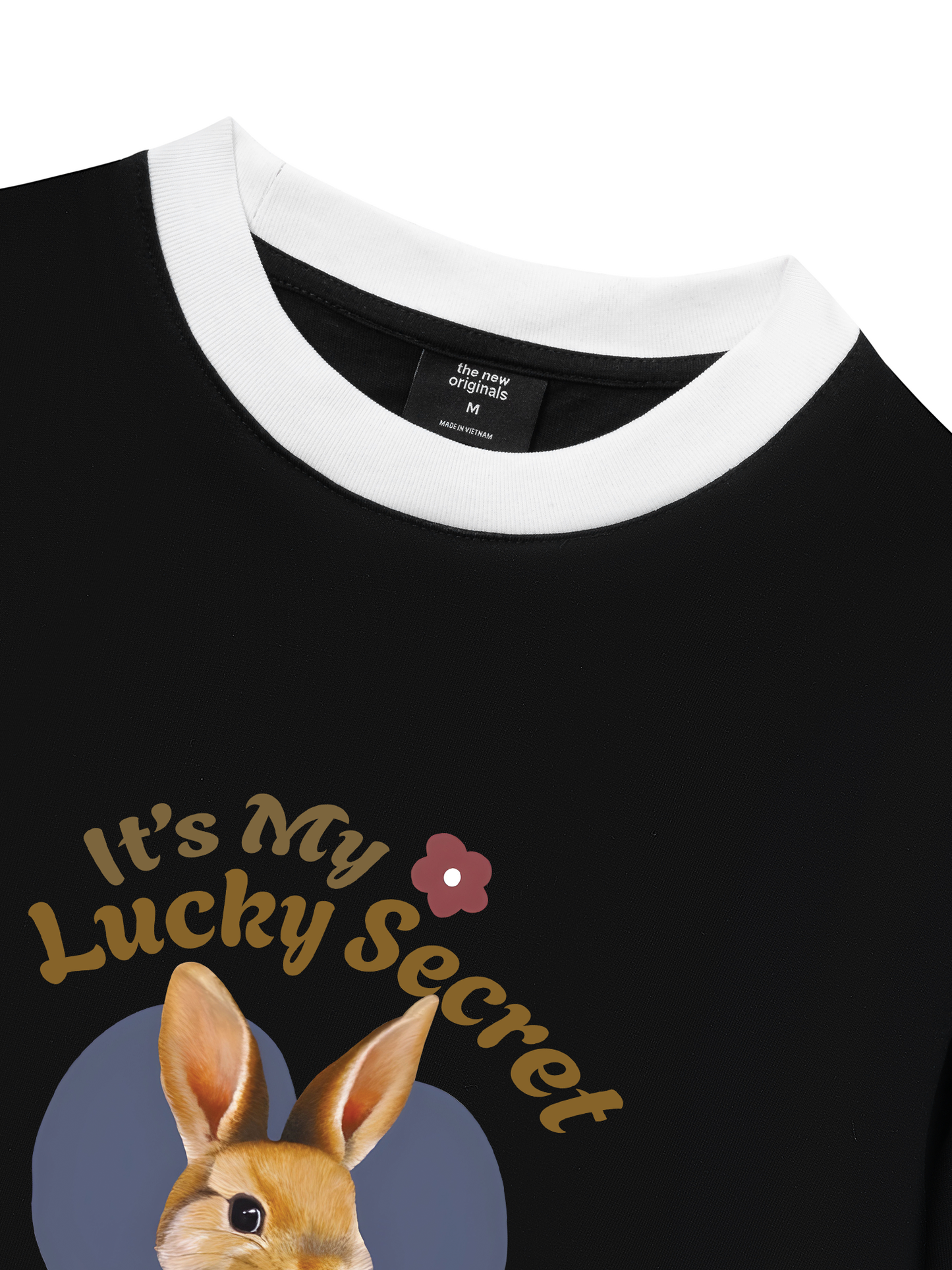 Áo Thun Ringer Relaxed Fit It_s my lucky secret