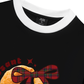 Áo Thun Ringer Relaxed Fit Sweet Pastry Red Plaid Bow