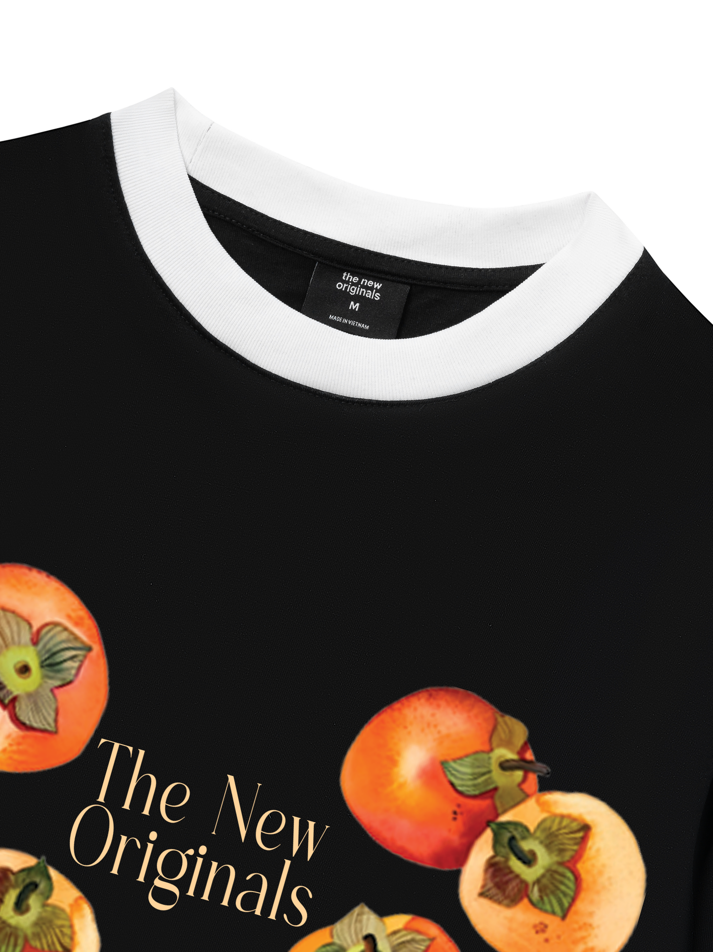 Áo Thun Ringer Relaxed Fit Ripe persimmons