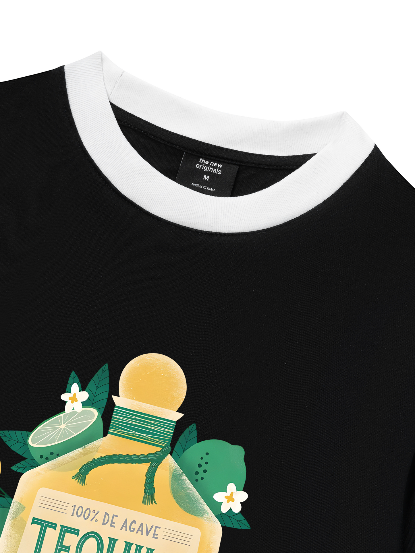 Áo Thun Ringer Relaxed Fit tequila