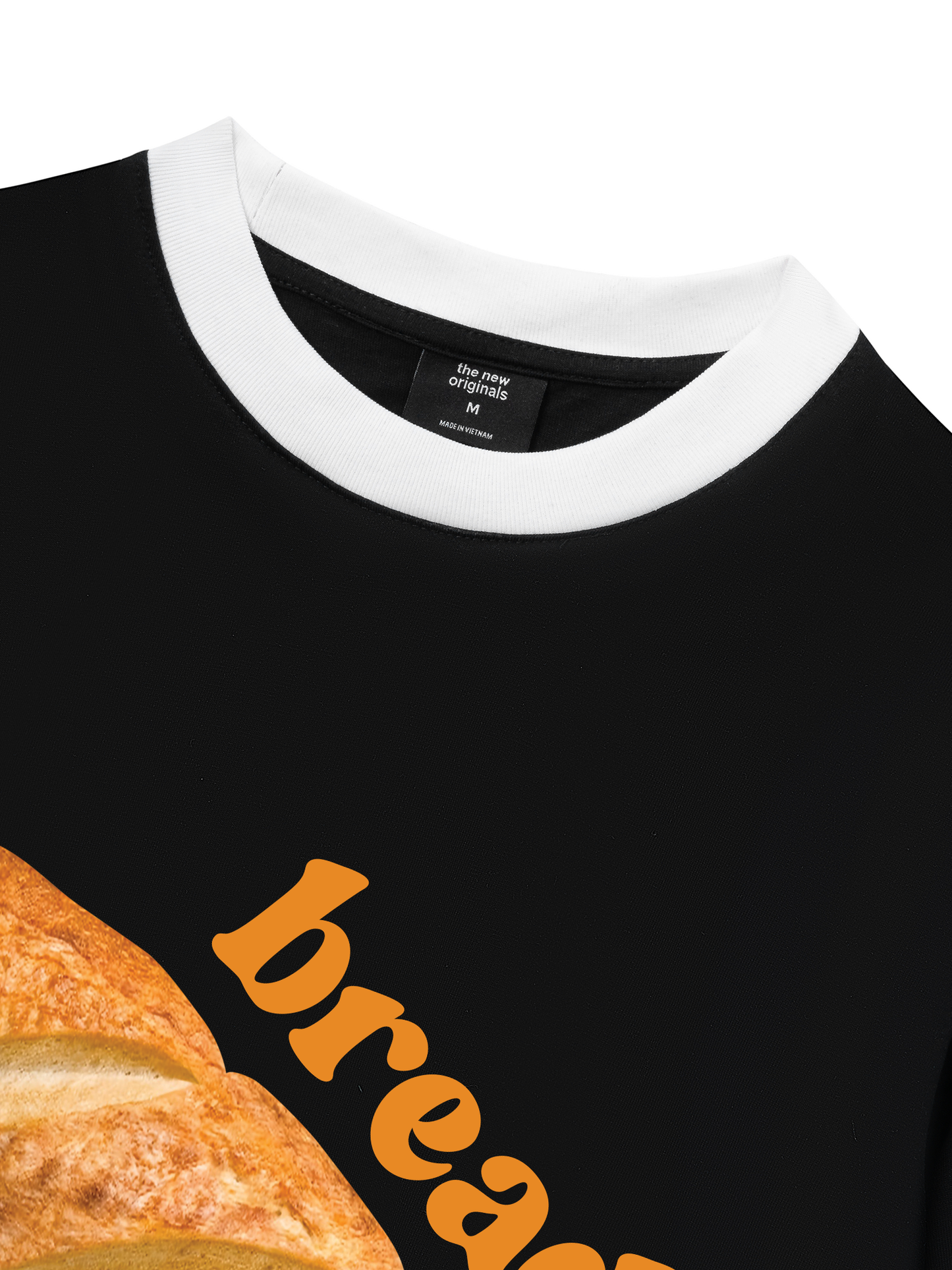Áo Thun Ringer Relaxed Fit Bread