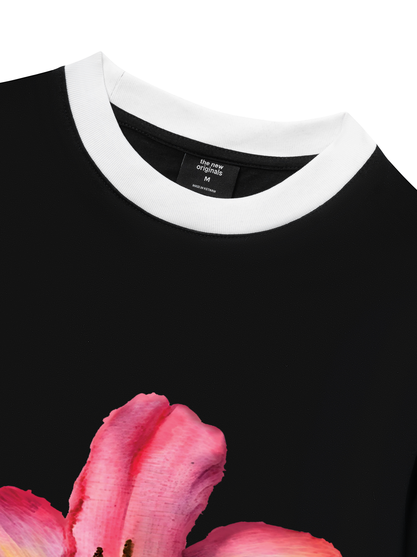 Áo Thun Ringer Relaxed Fit Lily Language