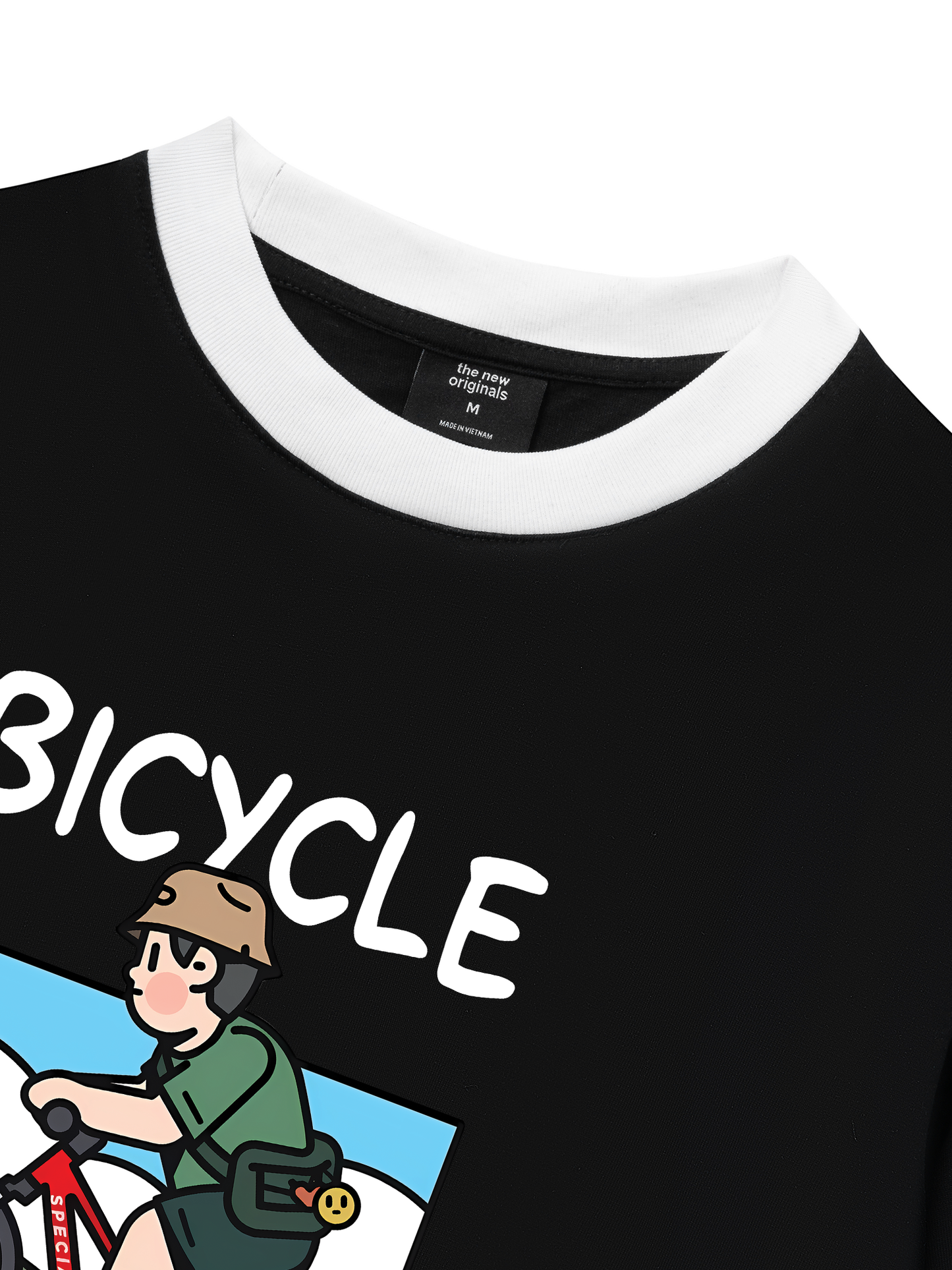 Áo Thun Ringer Relaxed Fit Weekend Bicycle
