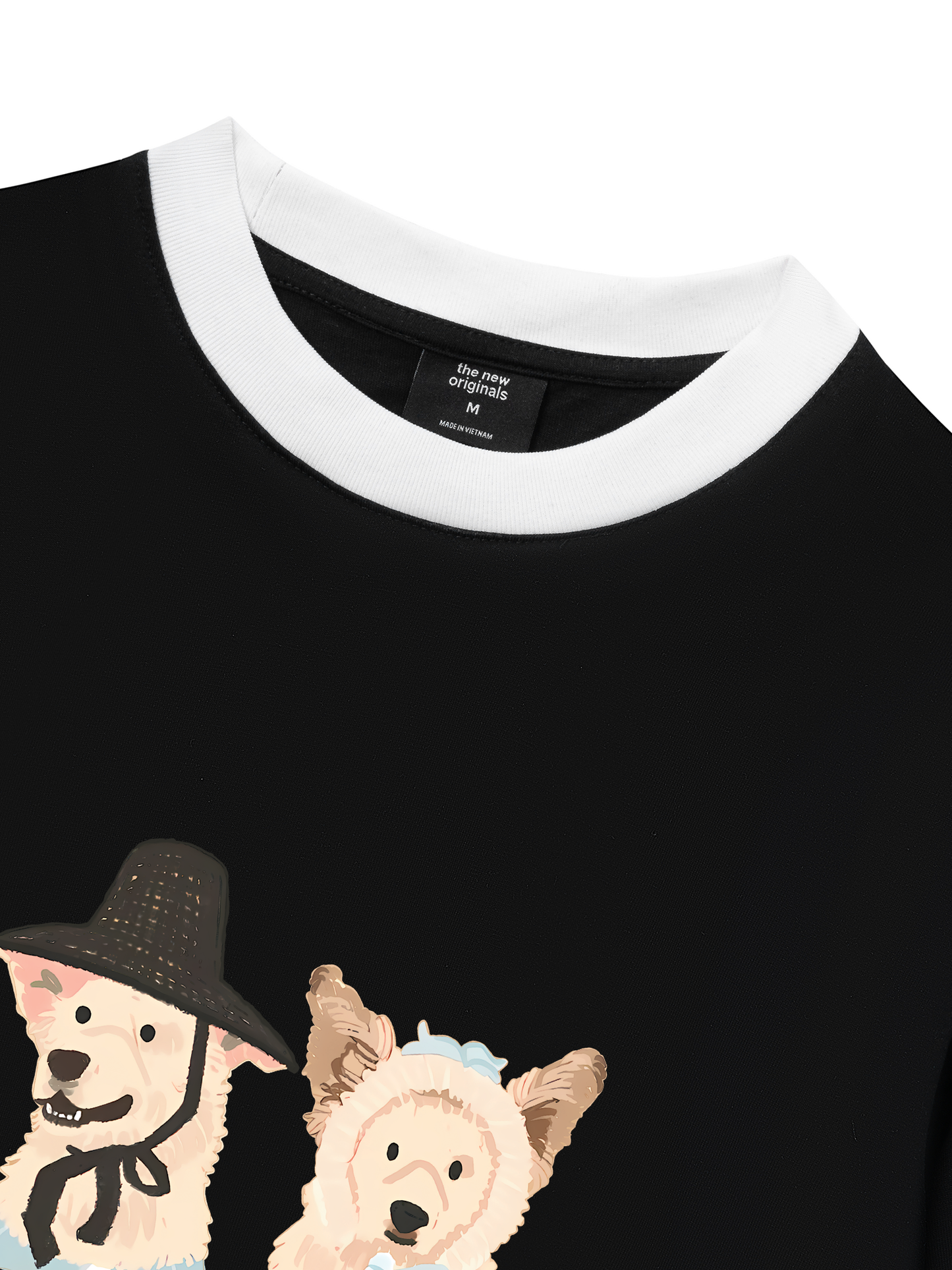 Áo Thun Ringer Relaxed Fit Animal Mood Perfect Pair