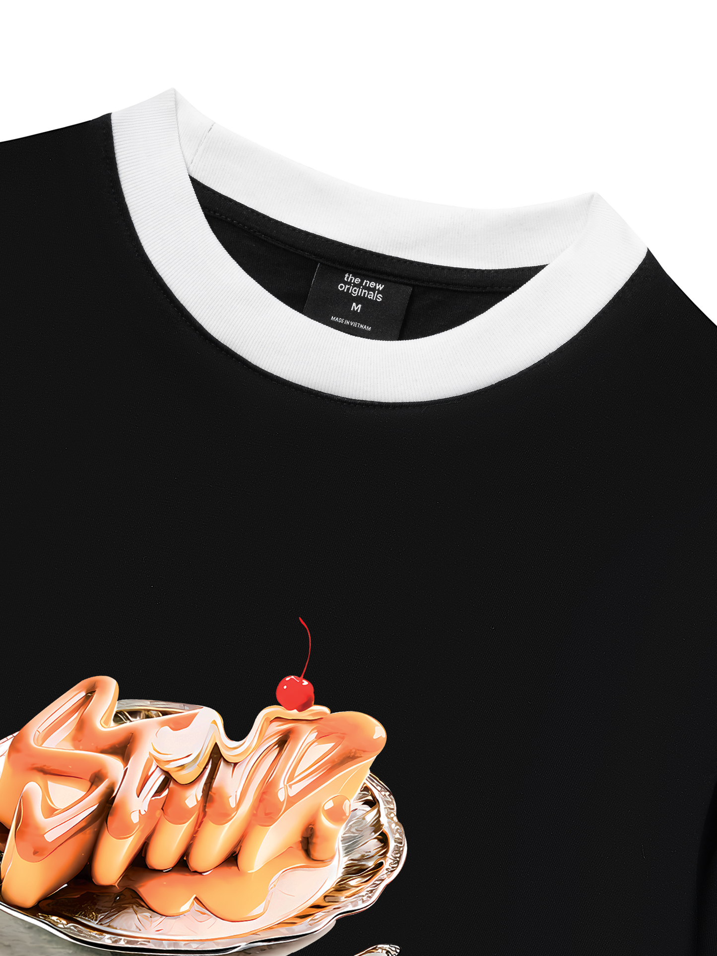 Áo Thun Ringer Relaxed Fit Sweet Pastry Perfect Freat